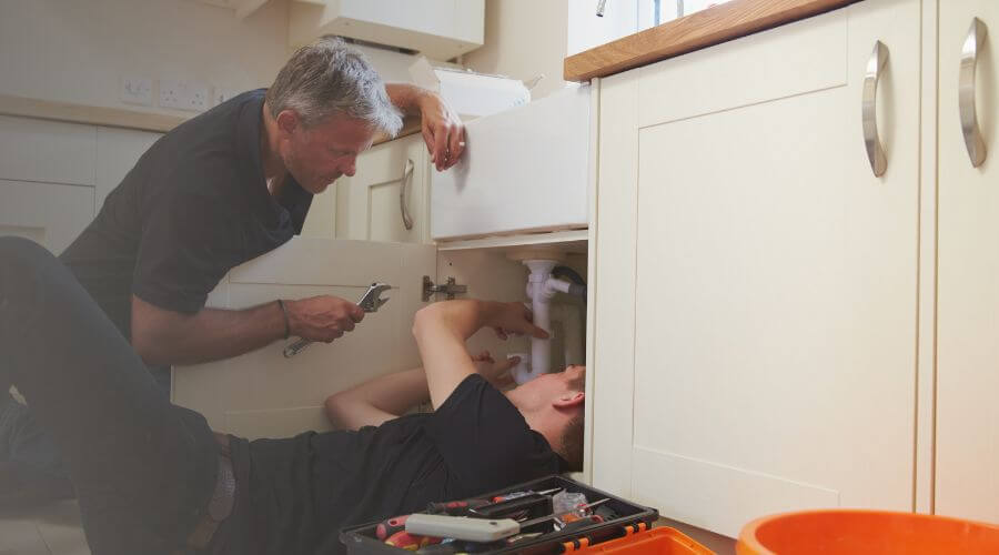 Professional burst pipe repair services in Latham, KS